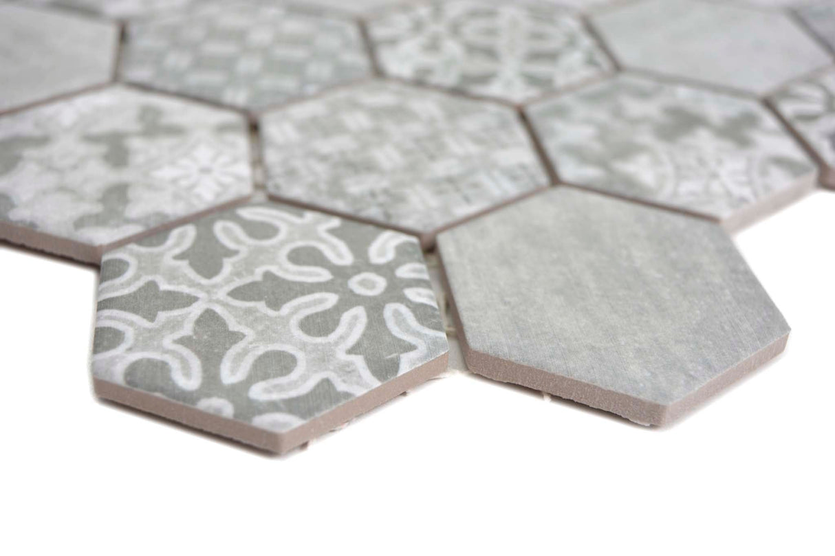 Mosaik Grå Bollnäs - 003 | 0,092 m²/ark