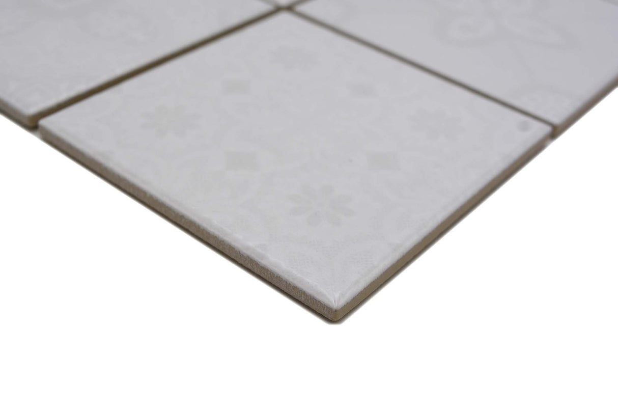 Mosaik Vit Sigtuna - 043 | 0,088 m²/ark