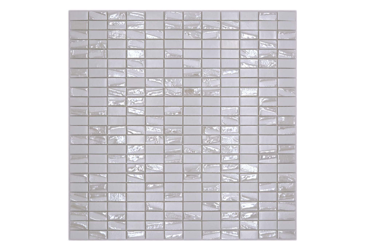 Mosaik Vit Arvika - 001 | 0,1 m²/ark