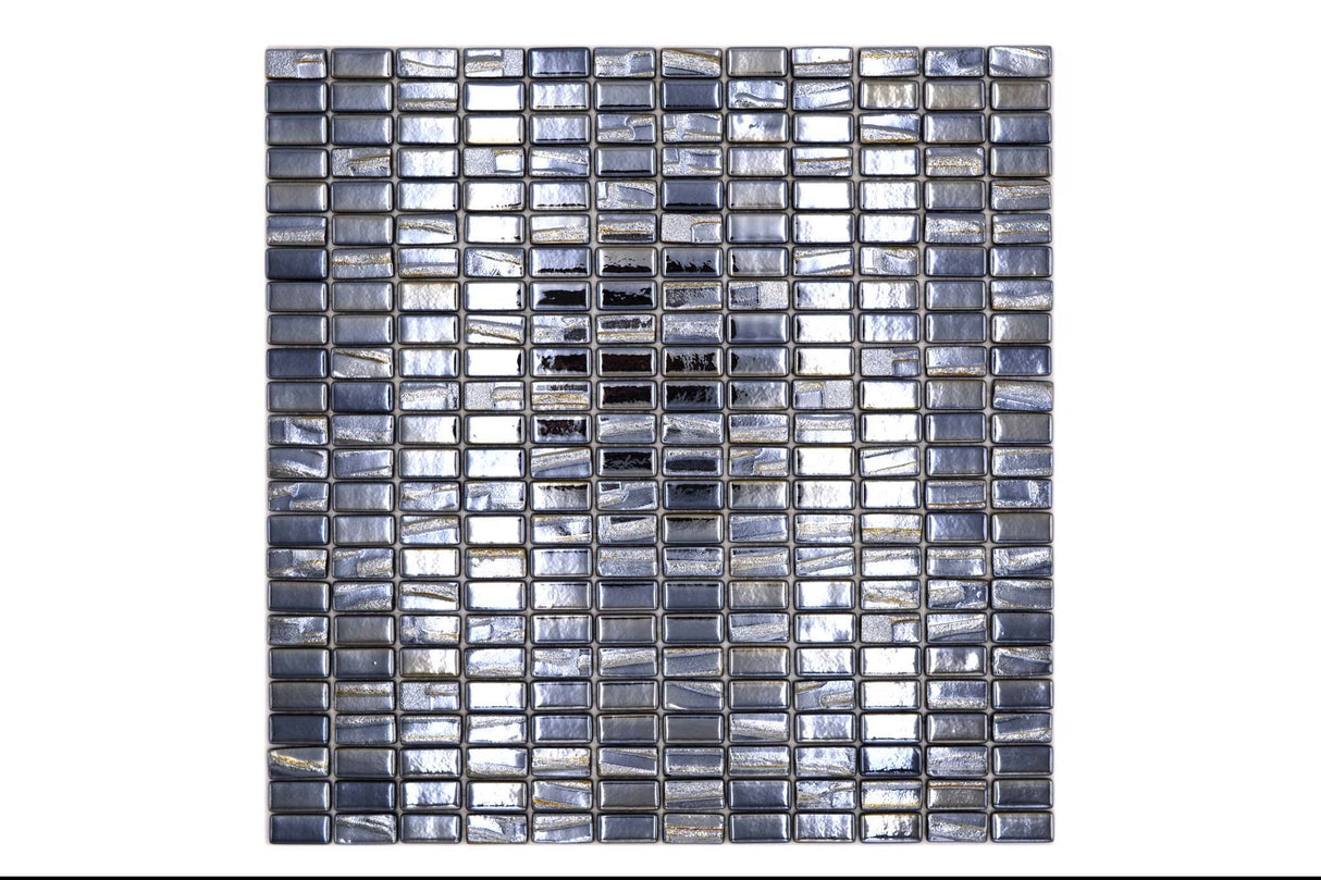 Mosaik Svart Arvika - 002 | 0,1 m²/ark