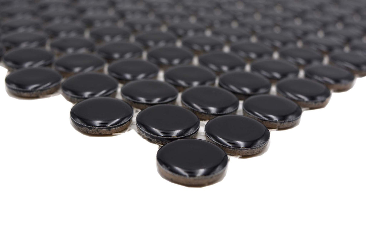 Mosaik Svart Eskilstuna - 011 | 0,098 m²/ark