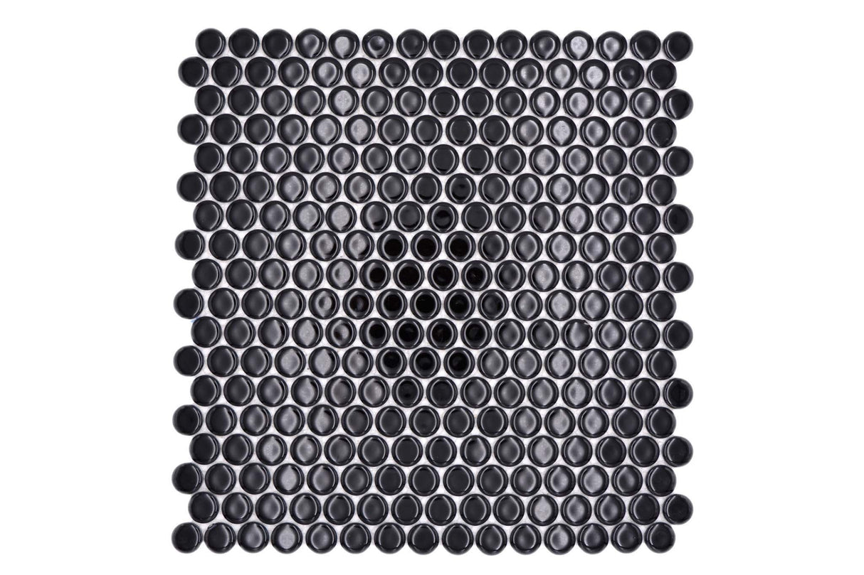 Mosaik Svart Eskilstuna - 011 | 0,098 m²/ark