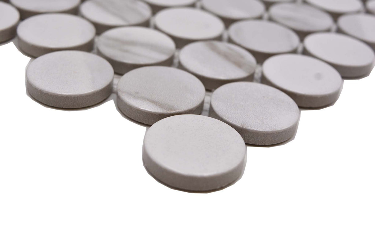 Mosaik Vit Göteborg - 010 | 0,103 m²/ark