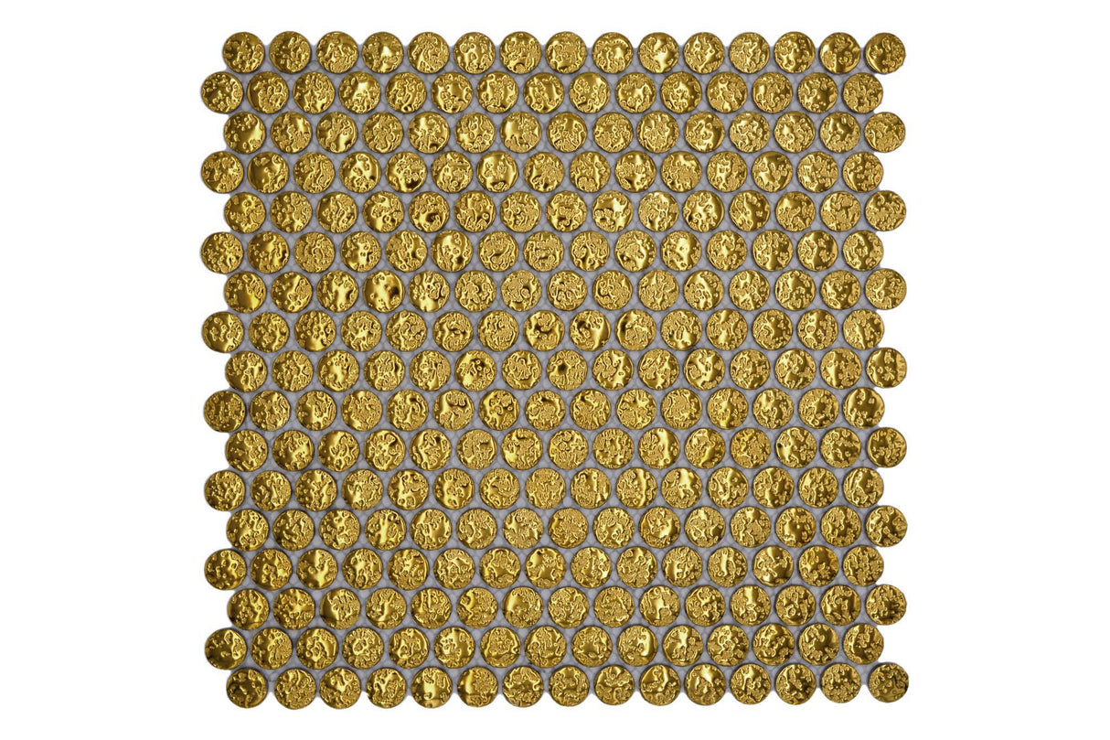 Mosaik Guld Kristiansand - 009 | 0,098 m²/ark