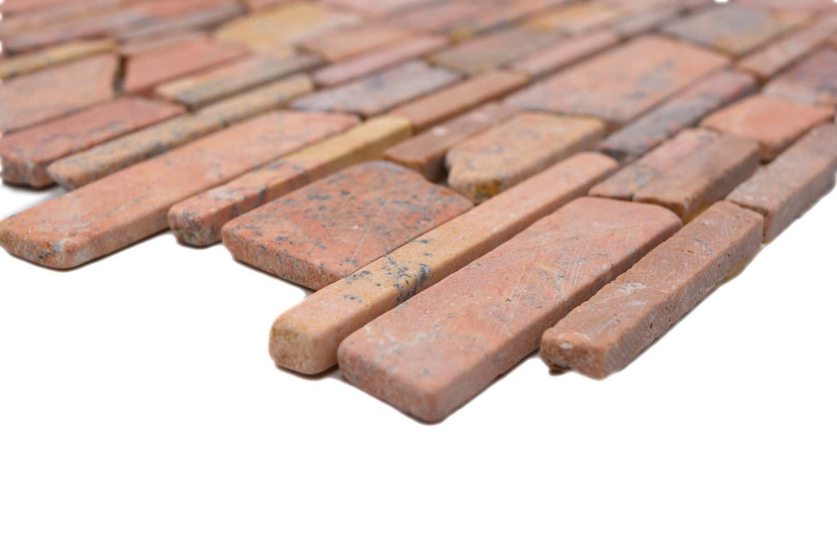 Mosaik Röd Umeå - 021 | 0,093 m²/ark