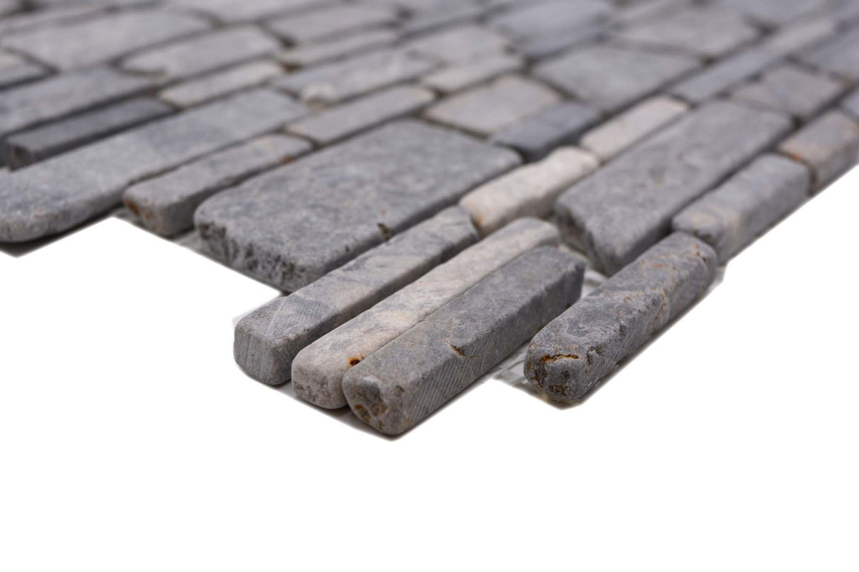 Mosaik Grå Umeå - 023 | 0,093 m²/ark