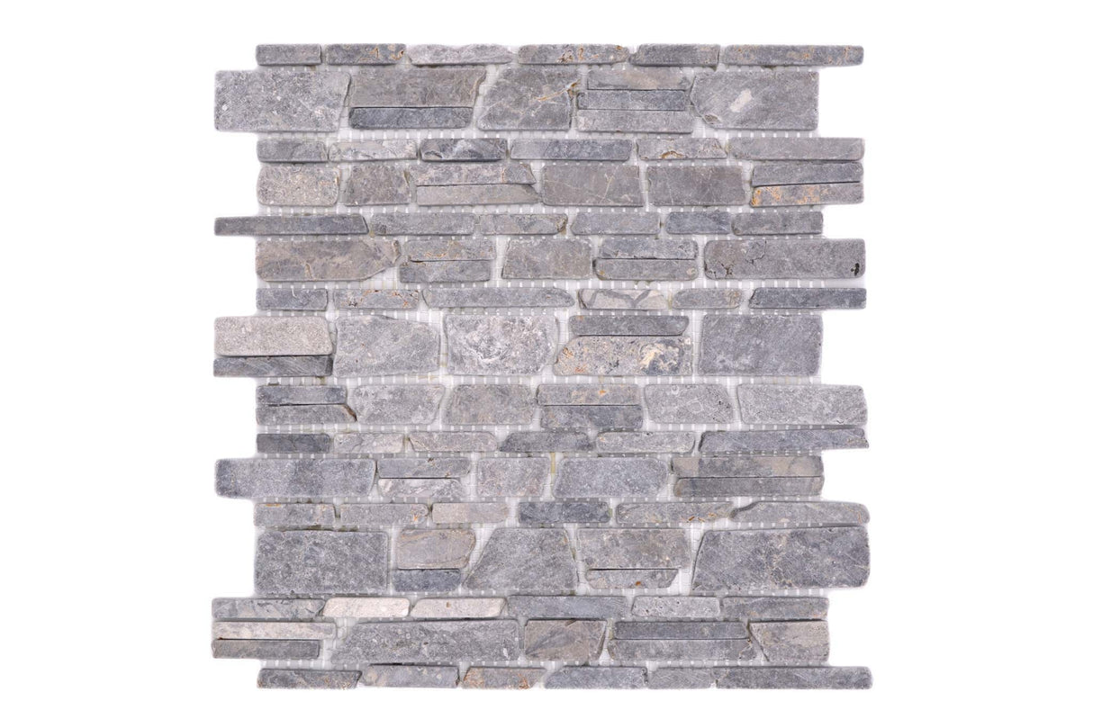 Mosaik Grå Umeå - 023 | 0,093 m²/ark