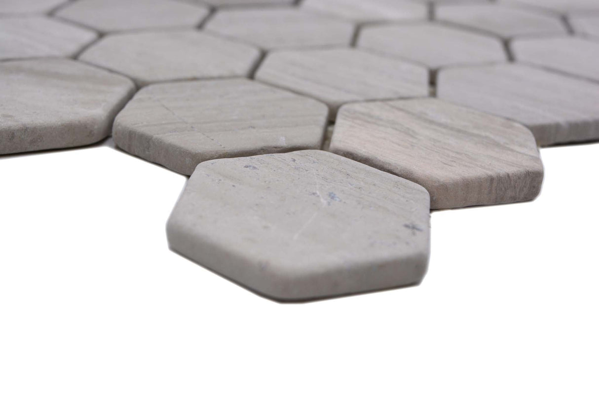 Mosaik Grå Stockholm - 038 | 0,091 m²/ark