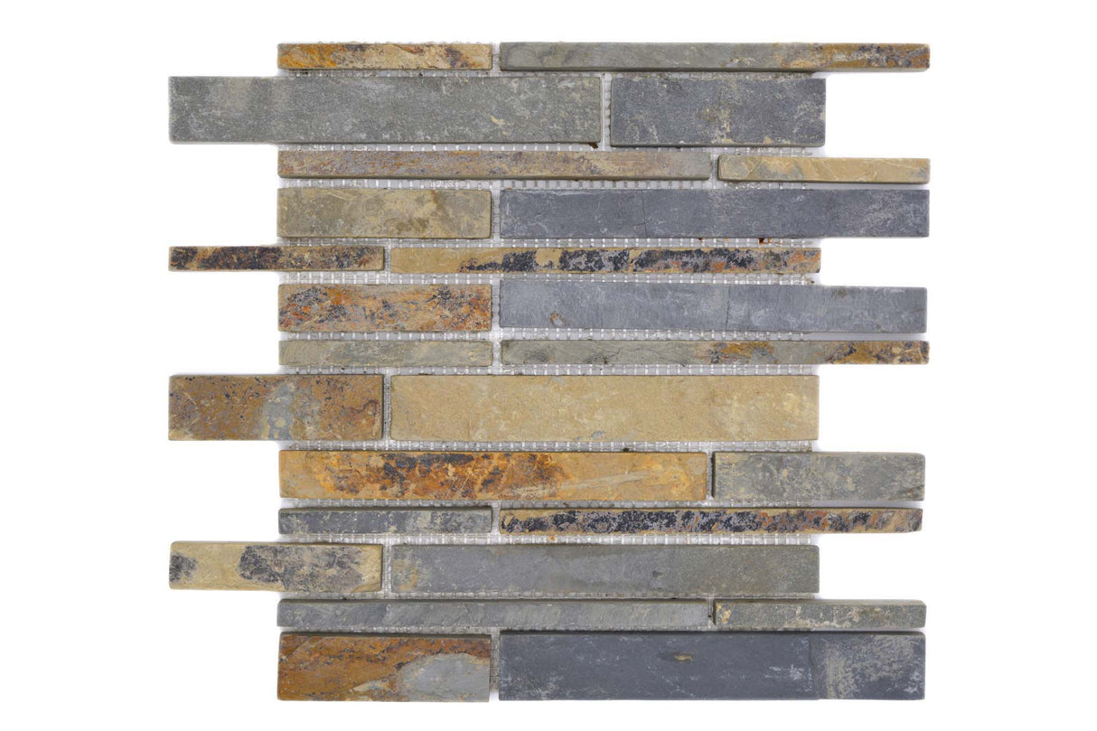 Mosaik Brun Falköping - 003 | 0,092 m²/ark