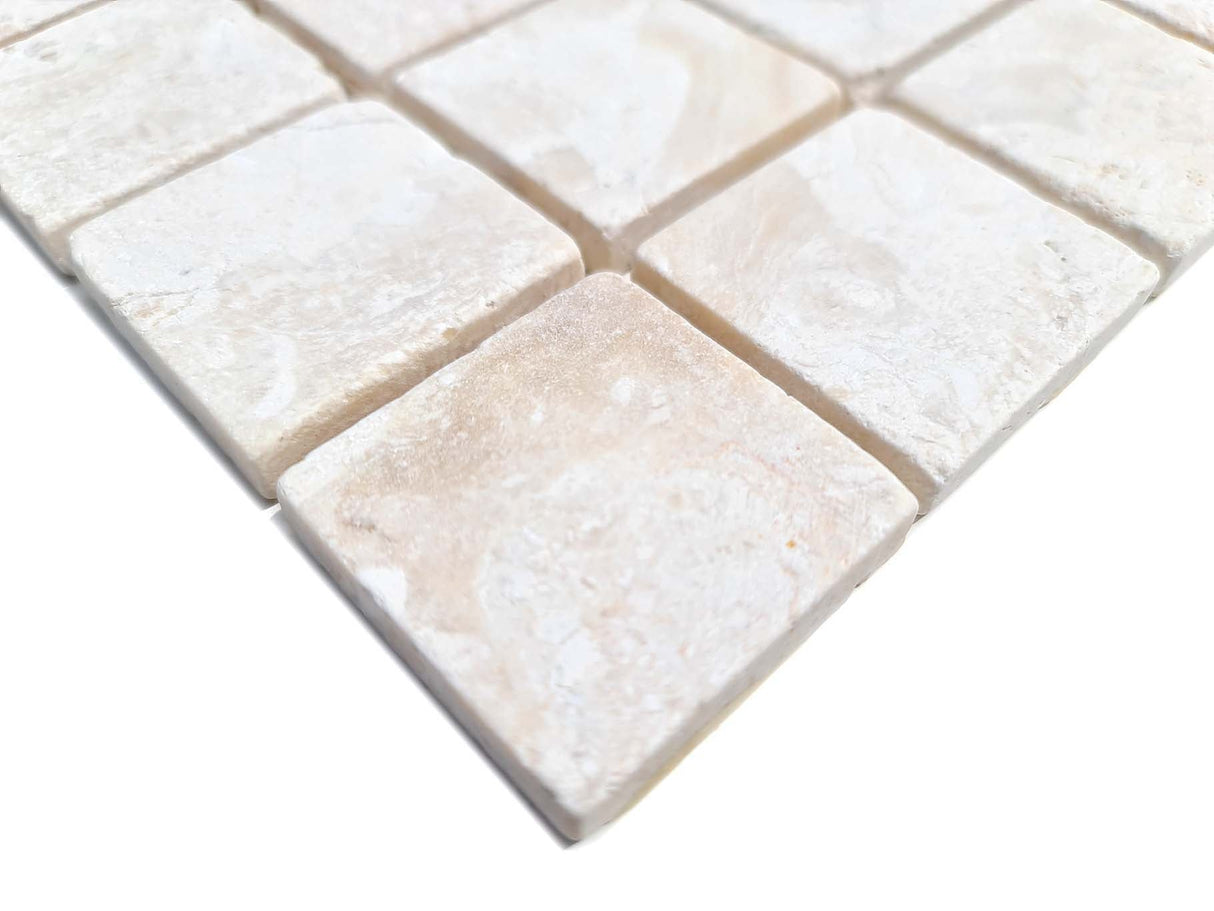 Mosaik Vit Umeå - 029 | 0,093 m²/ark