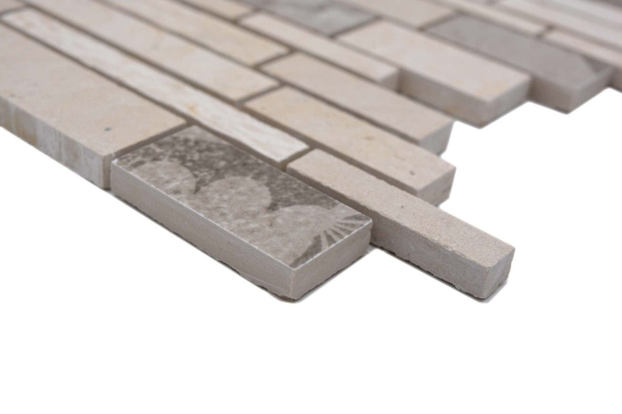 Mosaik Beige Kristianstad - 001 | 0,082 m²/ark