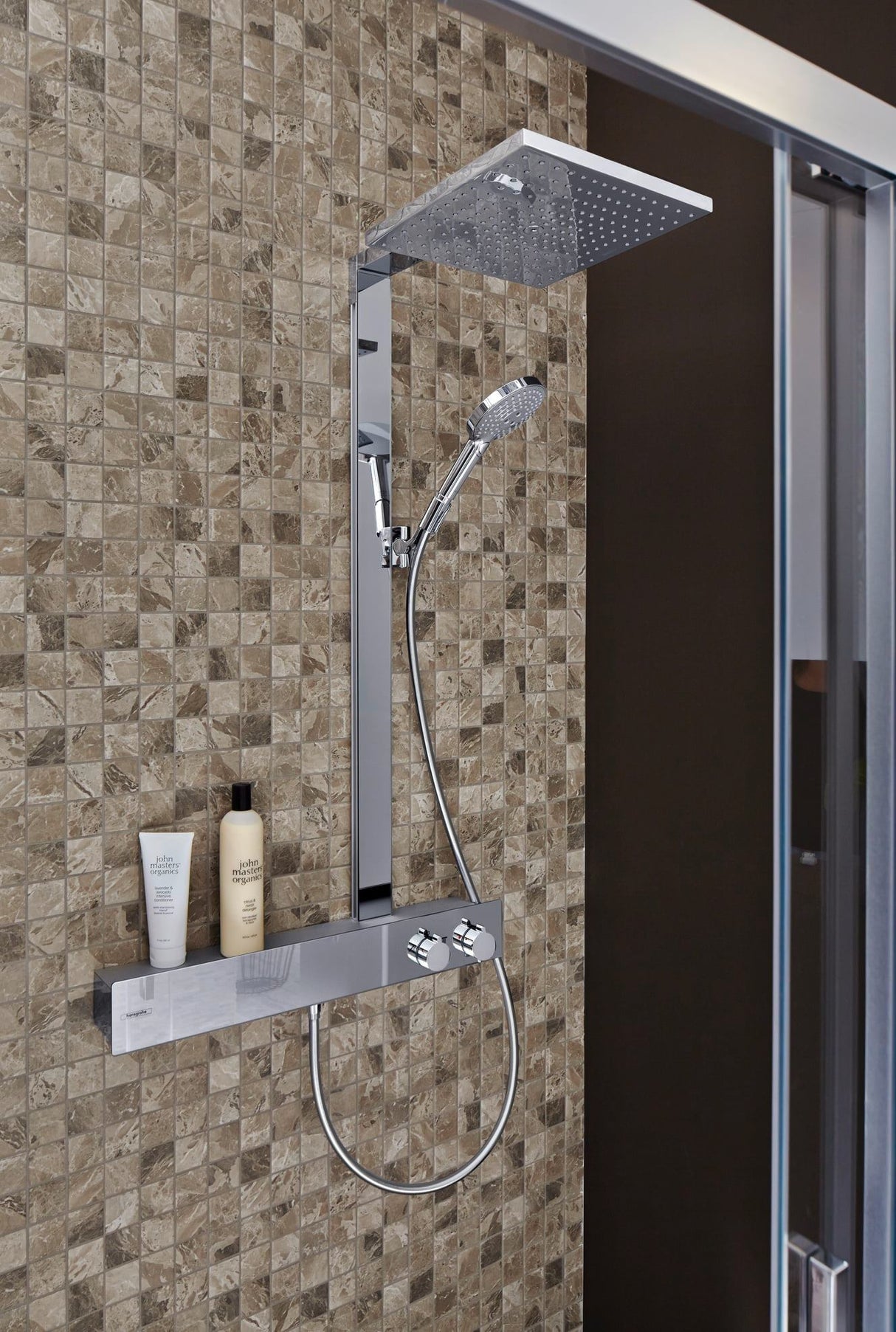 Mosaik Brun Drammen - 001 | 0,089 m²/ark