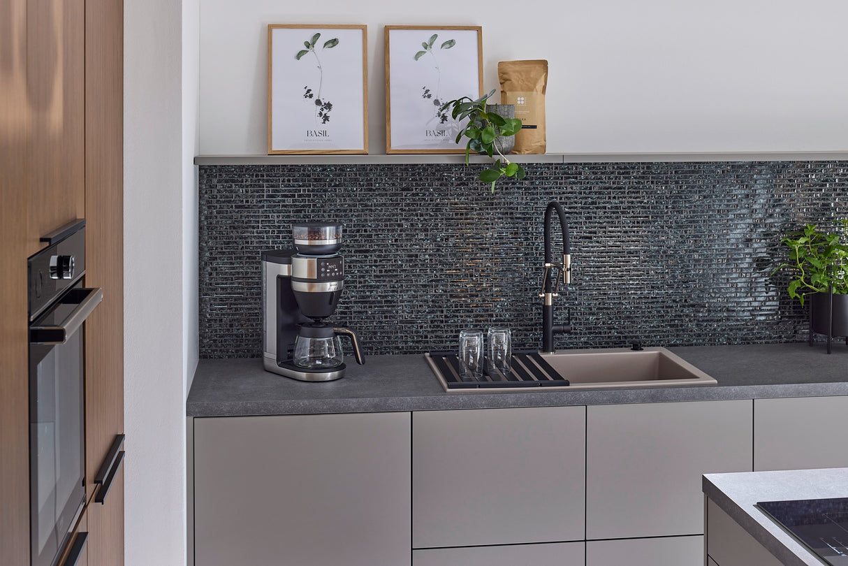 Mosaik Svart Nässjö - 027 | 0,091 m²/ark