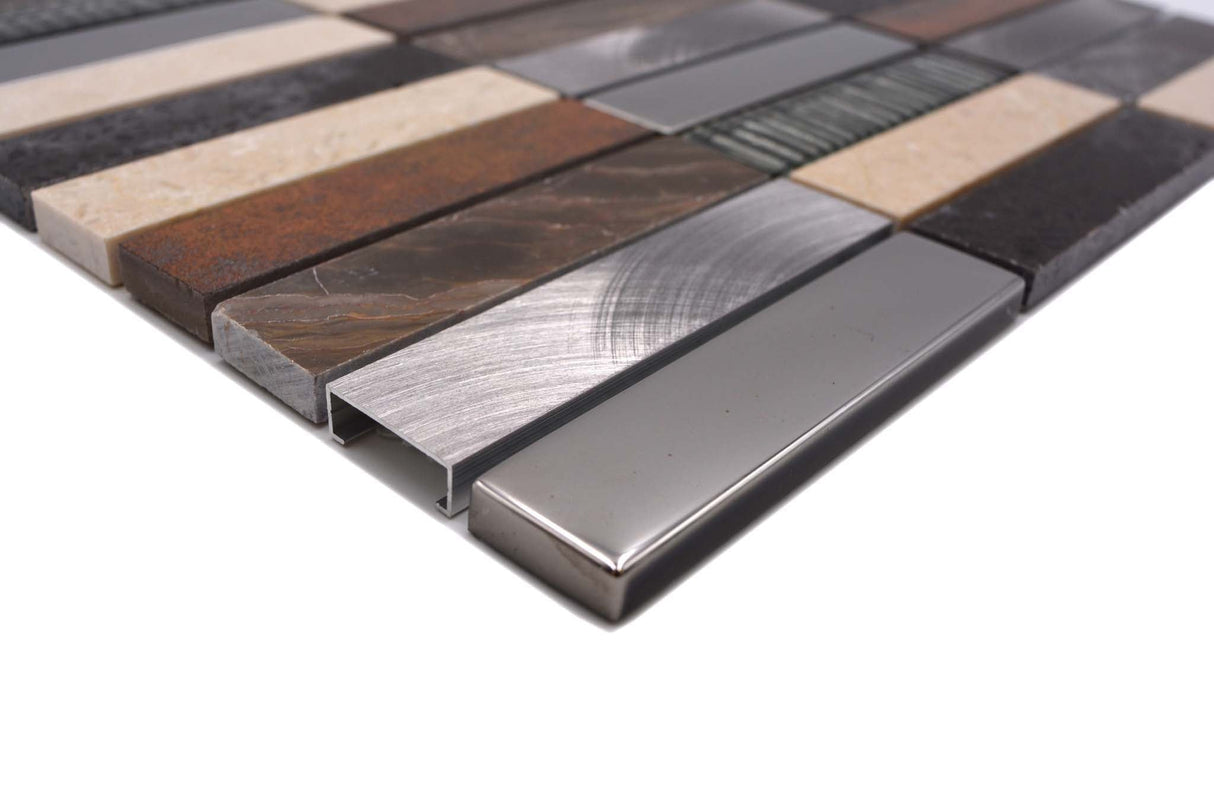 Mosaik Beige Uppsala - 001 | 0,089 m²/ark