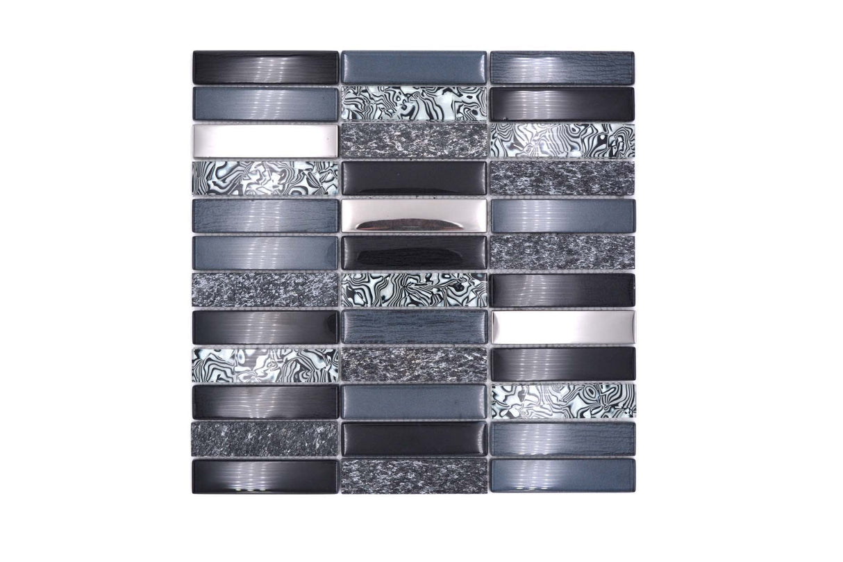 Mosaik Silver Ödeshög - 007 | 0,089 m²/ark