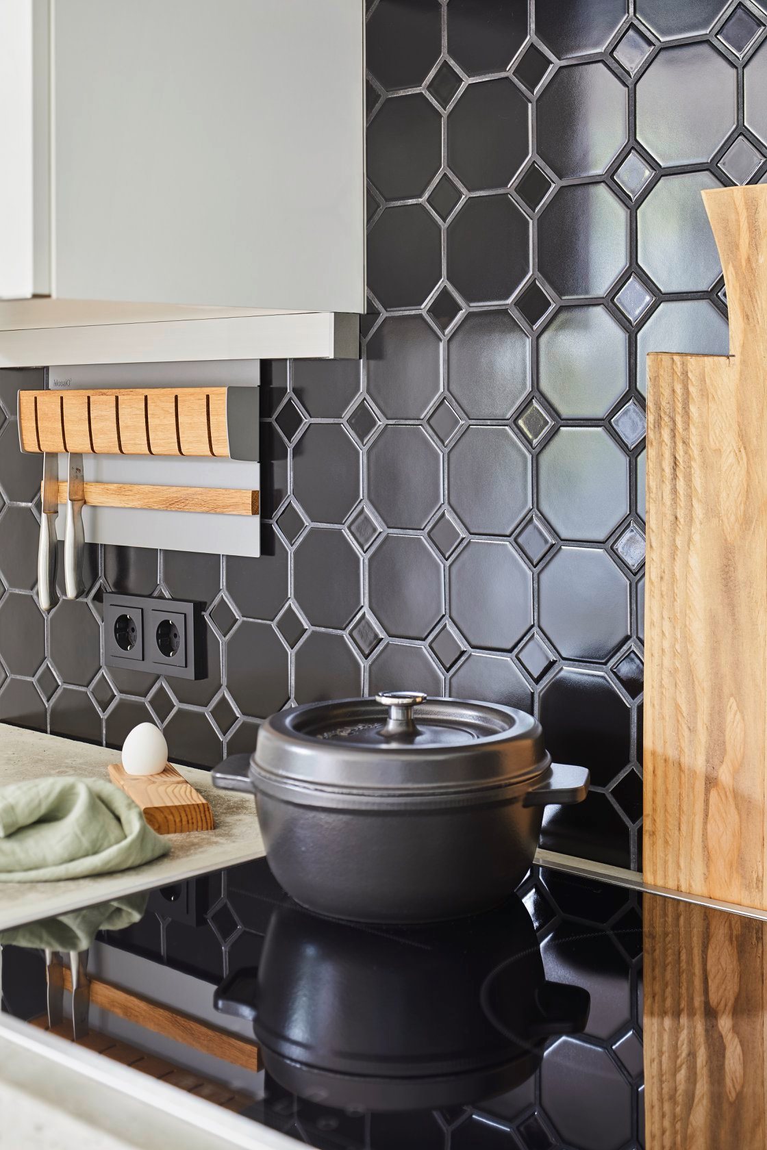 Mosaik Svart Täby - 002 | 0,09 m²/ark