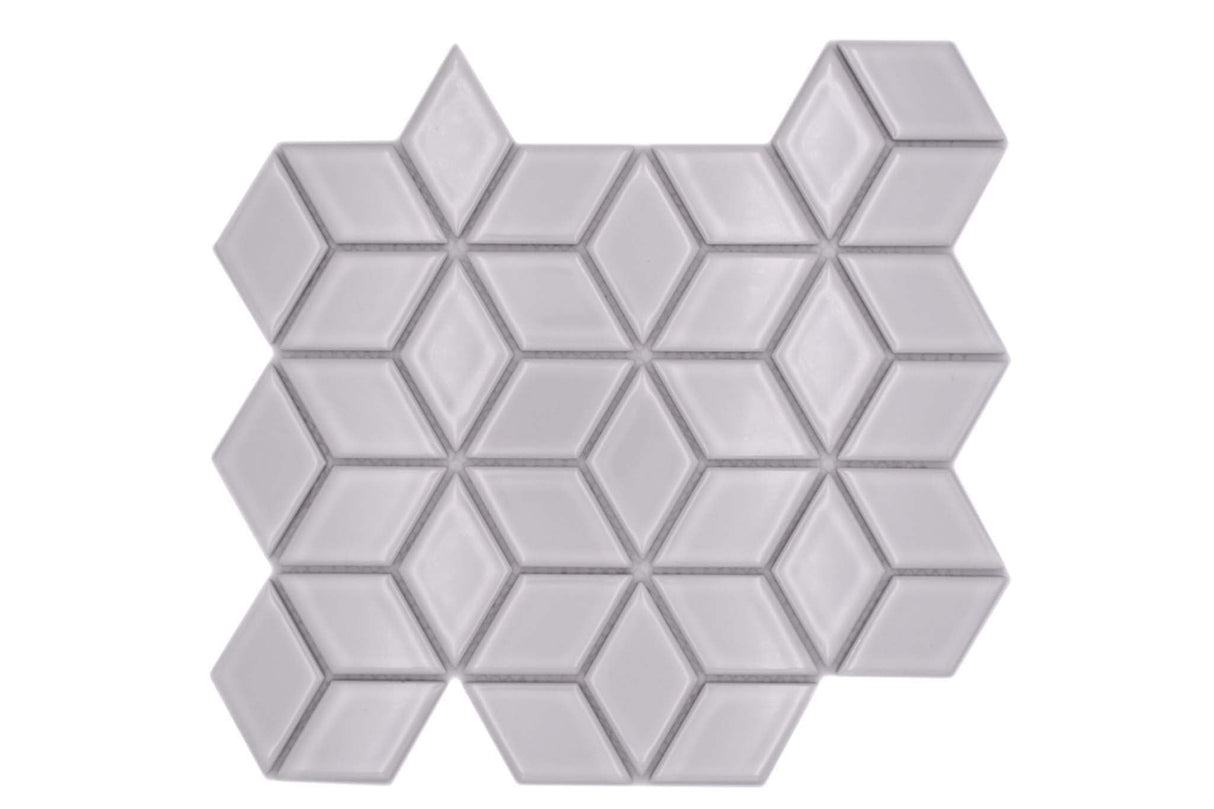 Mosaik Vit Östersund - 008 | 0,081 m²/ark