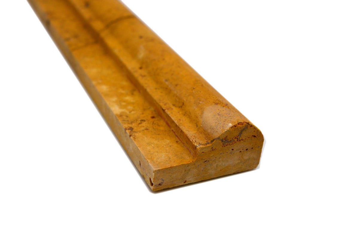 Bård (Kakel) Gul Södertälje - 006 | 305x48x25mm. Säljs styckvis.