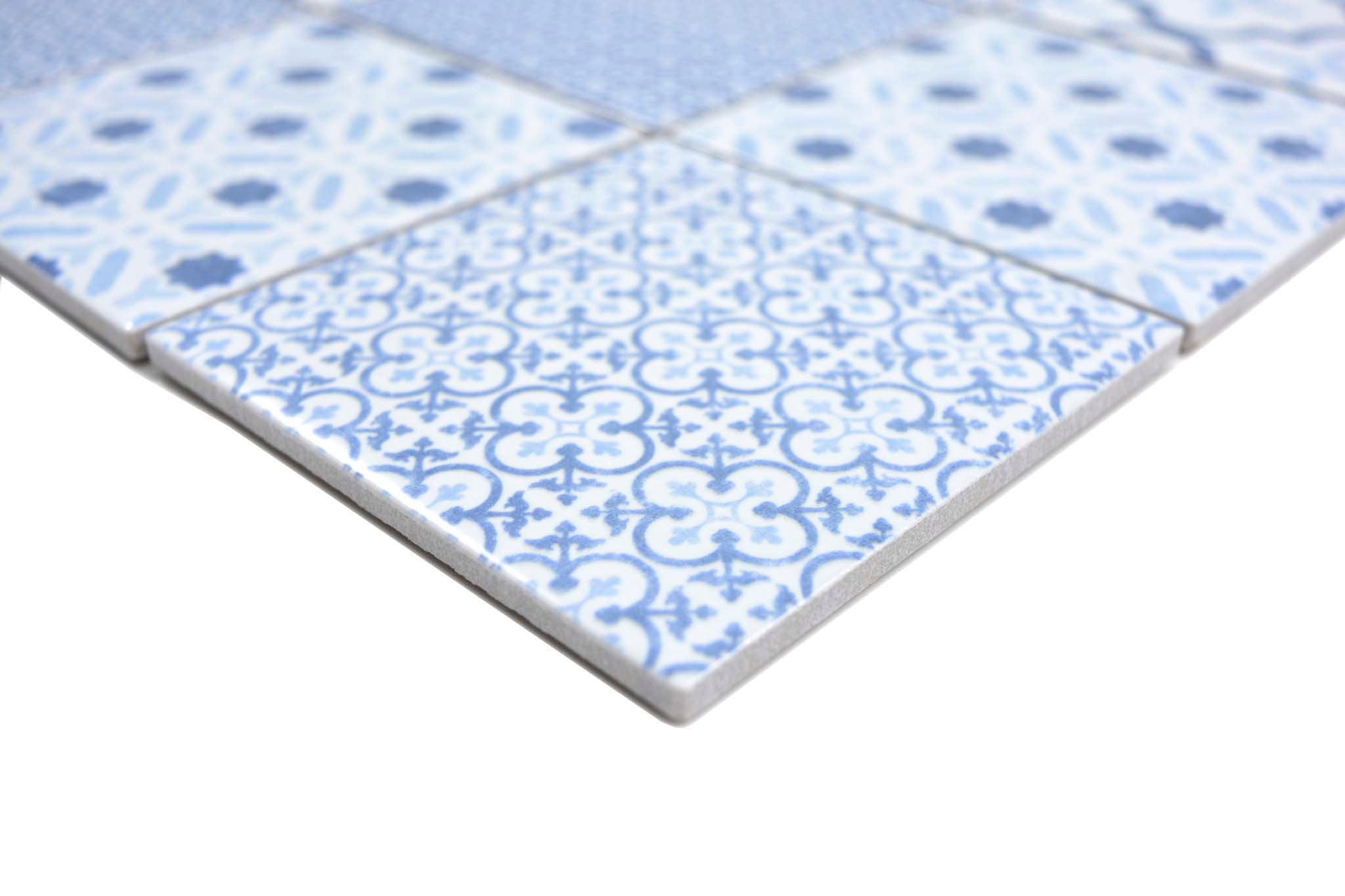 Mosaik Blå Falkenberg - 025 | 0,089 m²/ark