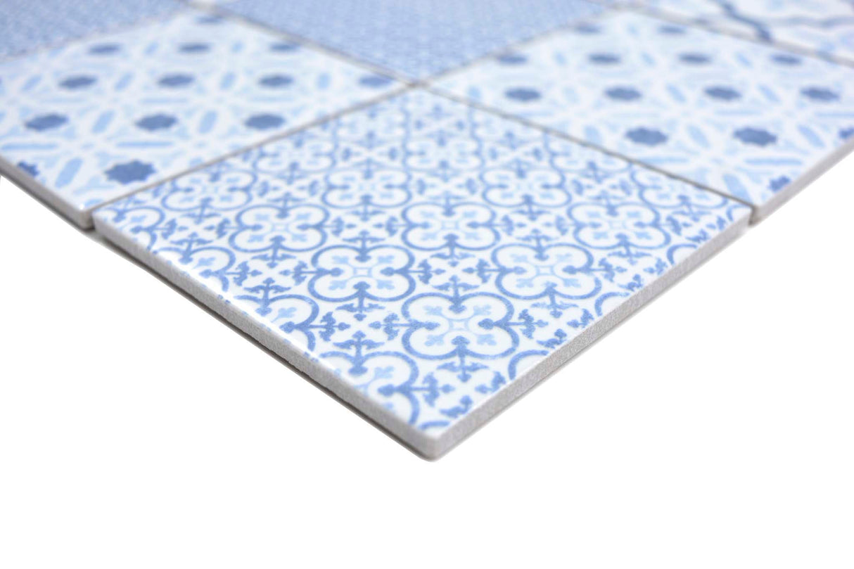 Mosaik Blå Falkenberg - 025 | 0,089 m²/ark