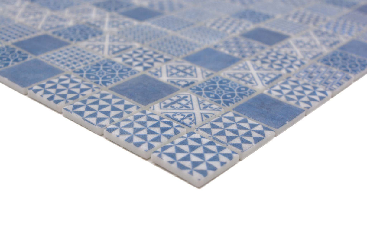 Mosaik Blå Trelleborg - 001 | 0,099 m²/ark