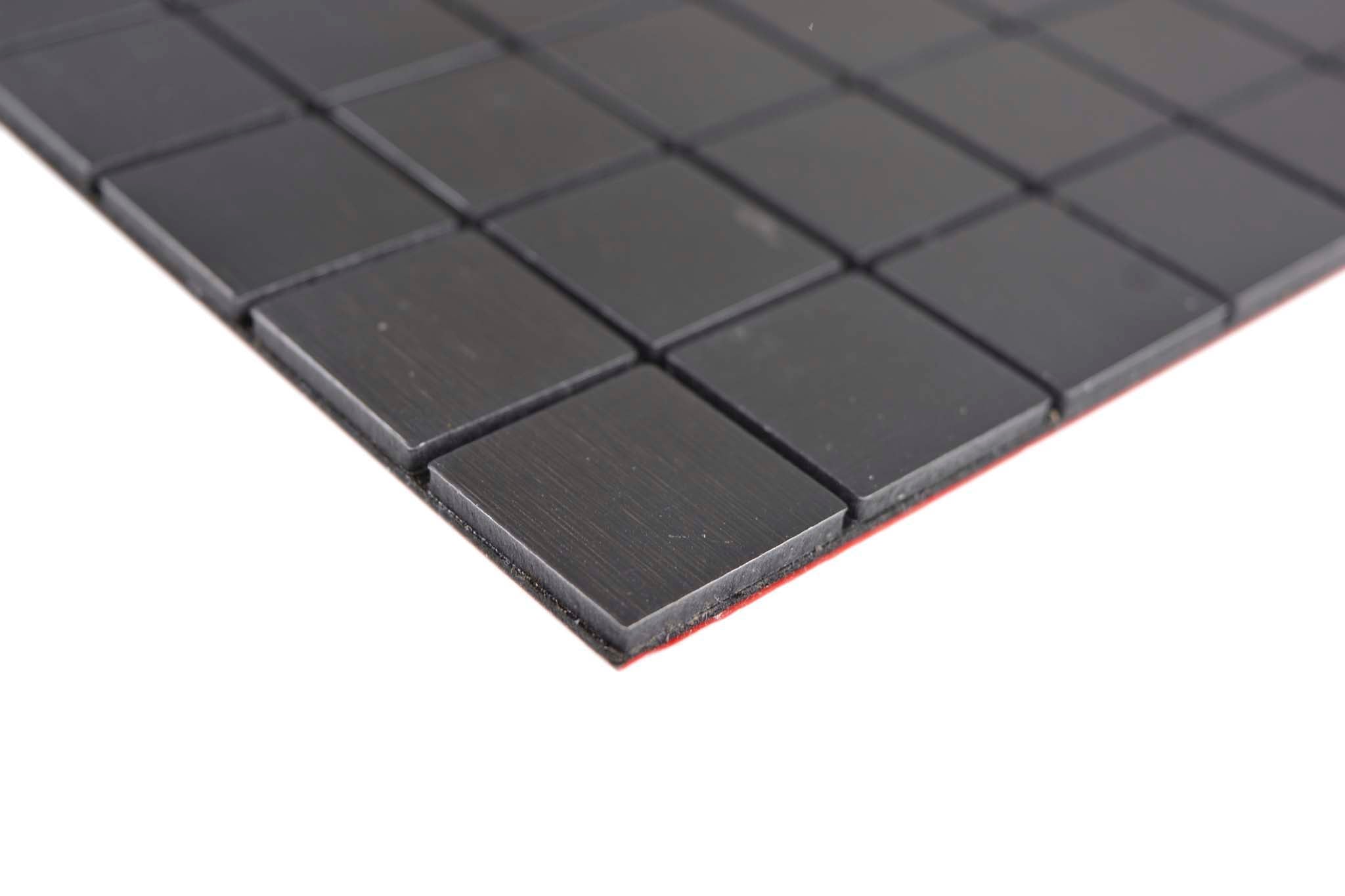 Självhäftande mosaik Svart Nykvarn - 009 | 0,085 m²/ark