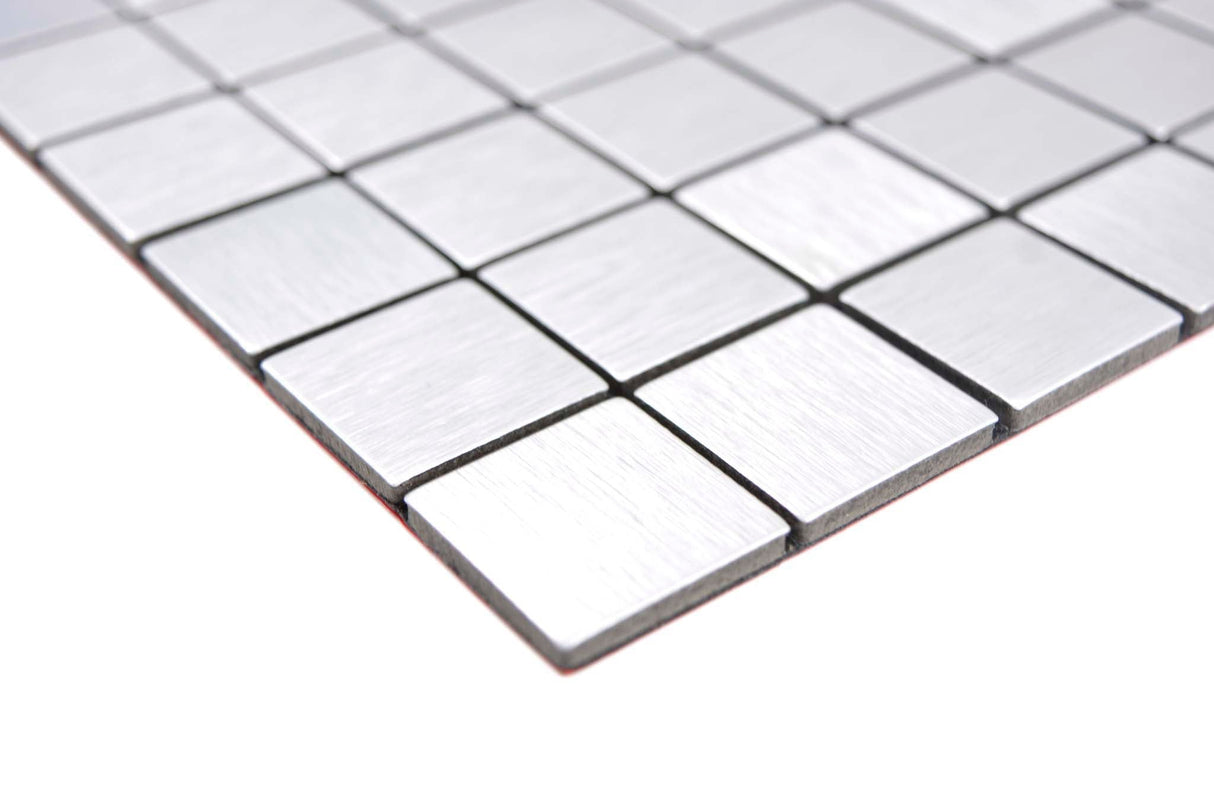 Självhäftande mosaik Silver Nykvarn - 010 | 0,085 m²/ark