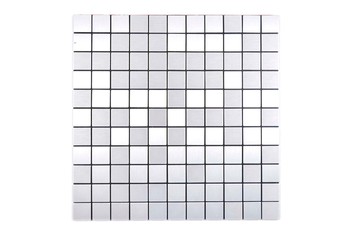 Självhäftande mosaik Silver Nykvarn - 010 | 0,085 m²/ark