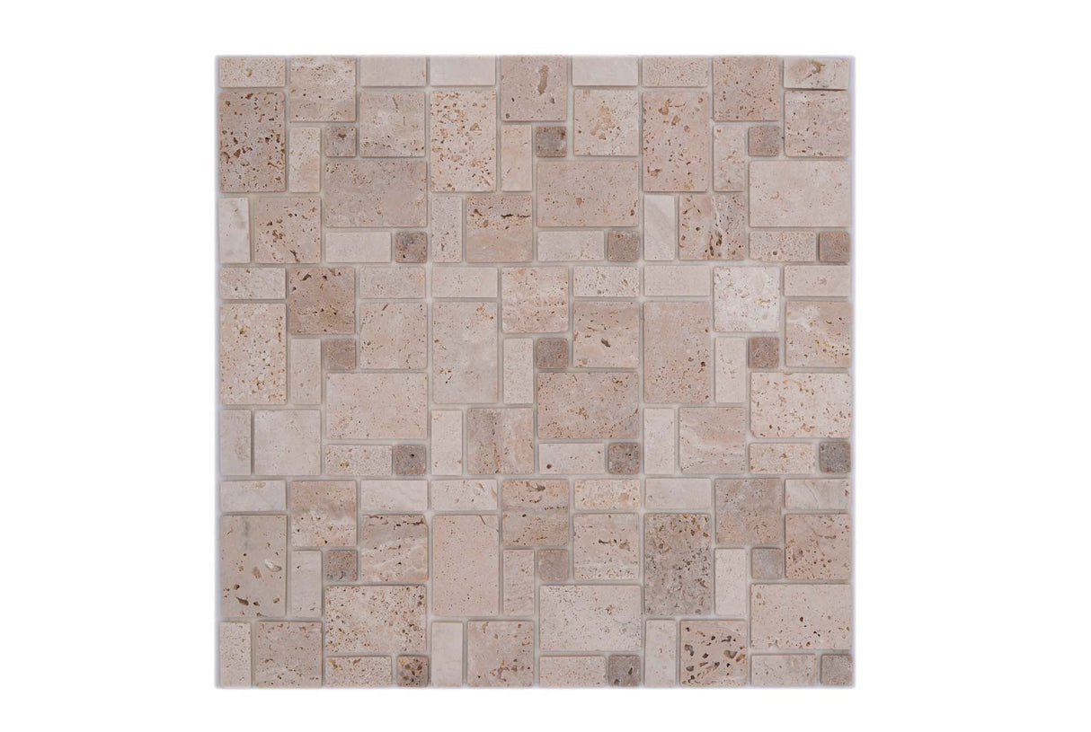 Självhäftande mosaik Beige Nynäshamn - 001 | 0,093 m²/ark