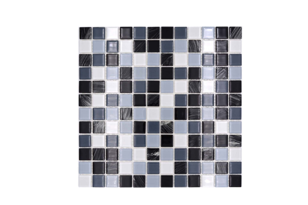 Självhäftande mosaik Vit Sundsvall - 006 | 0,09 m²/ark