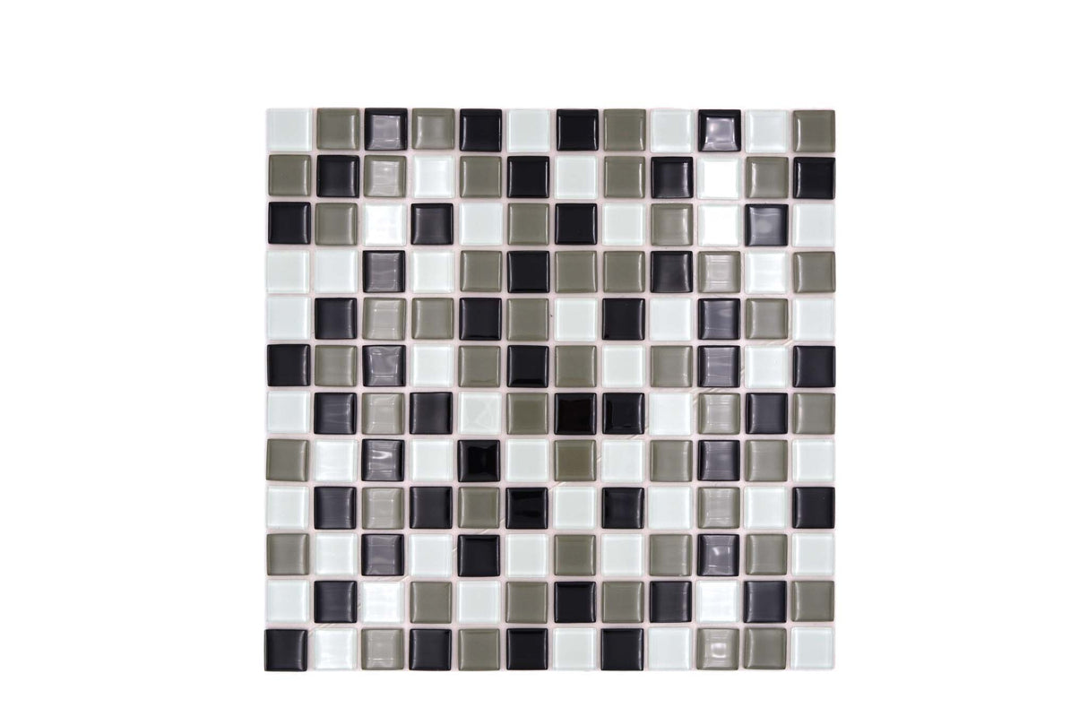 Självhäftande mosaik Brun Sundsvall - 007 | 0,09 m²/ark