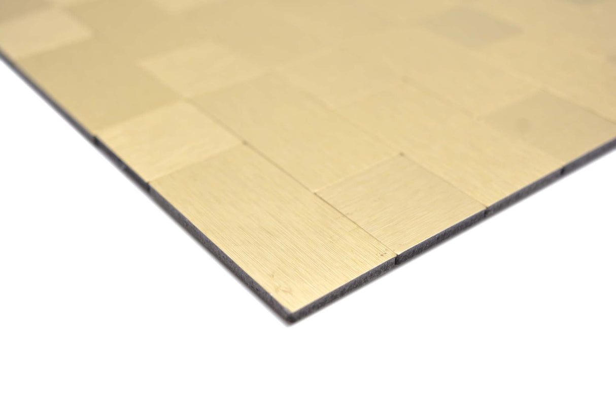 Självhäftande mosaik Guld Nynäshamn - 003 | 0,093 m²/ark