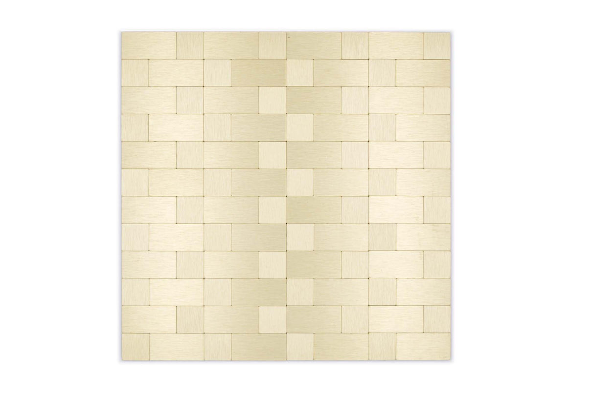 Självhäftande mosaik Guld Nynäshamn - 003 | 0,093 m²/ark