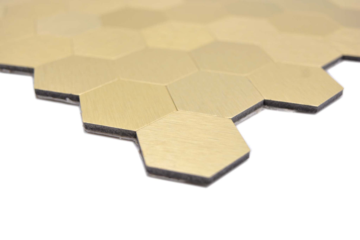 Självhäftande mosaik Guld Nynäshamn - 005 | 0,081 m²/ark