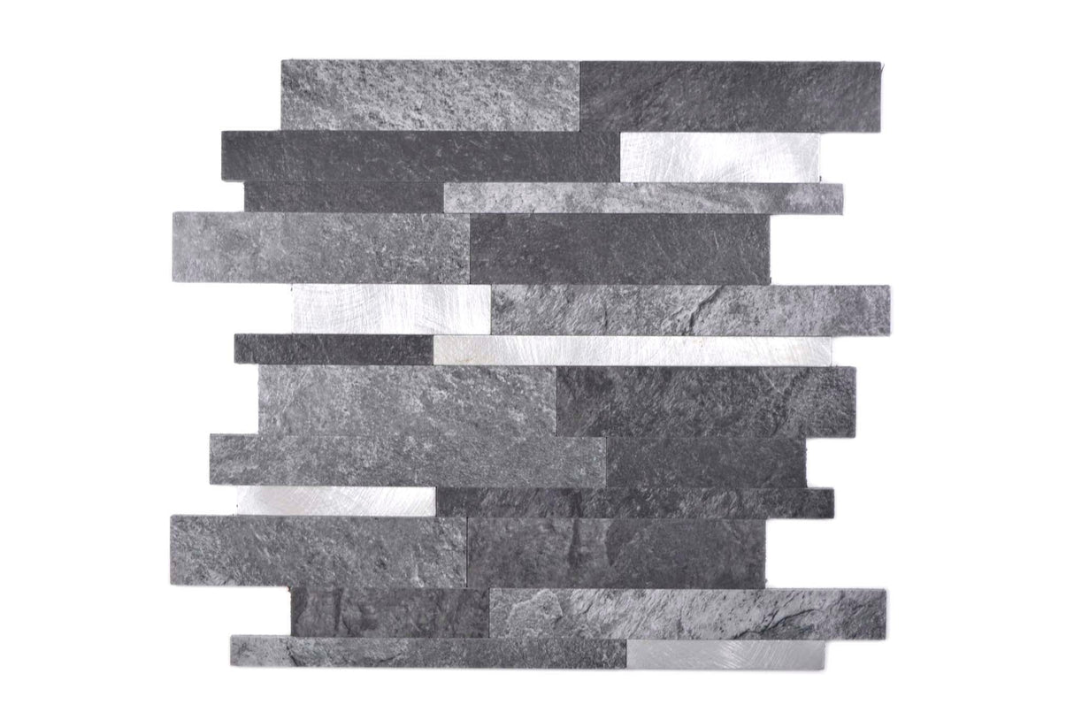 Självhäftande mosaik Svart Mjölby - 005 | 0,09 m²/ark