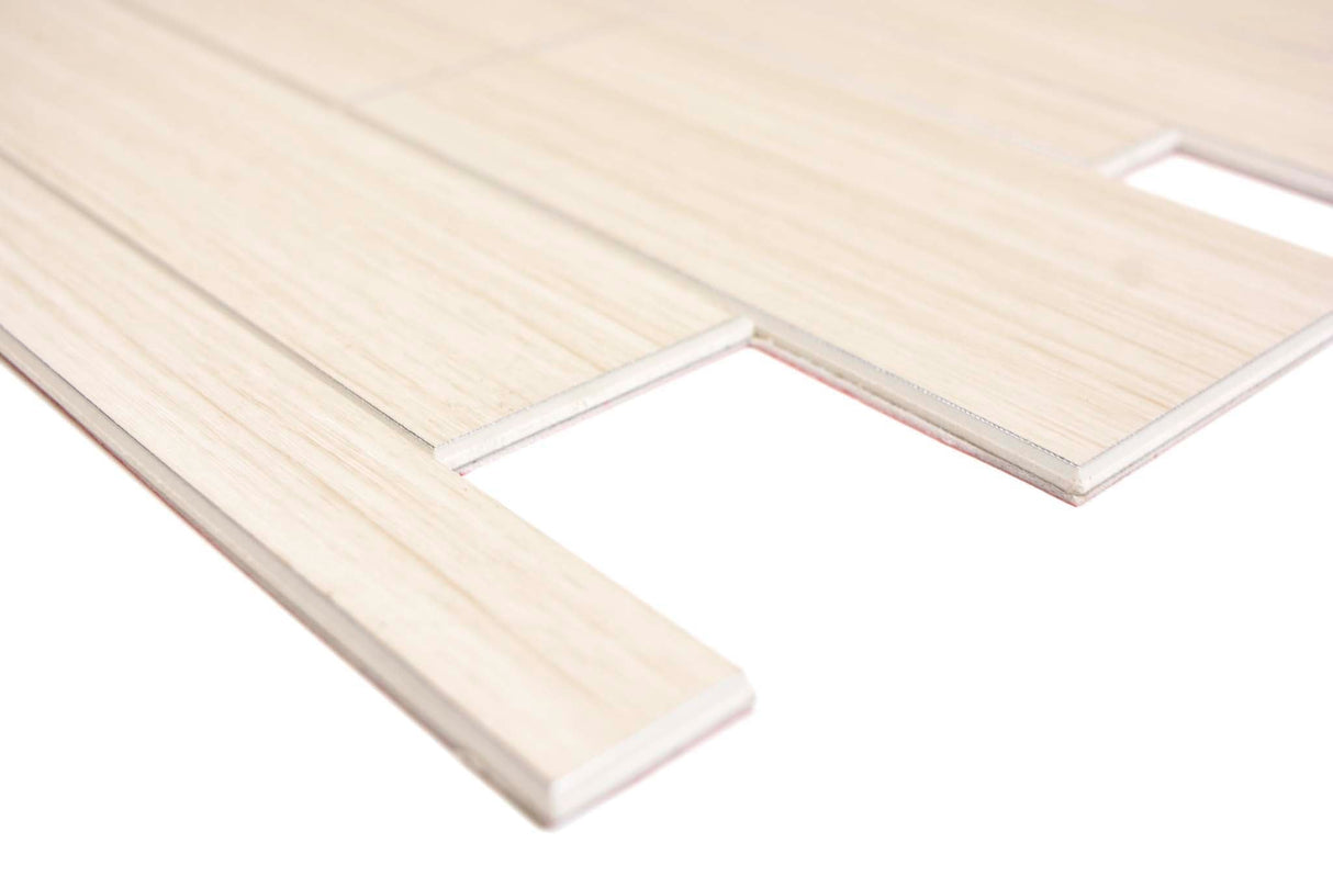 Självhäftande mosaik Vit Nynäshamn - 008 | 0,09 m²/ark