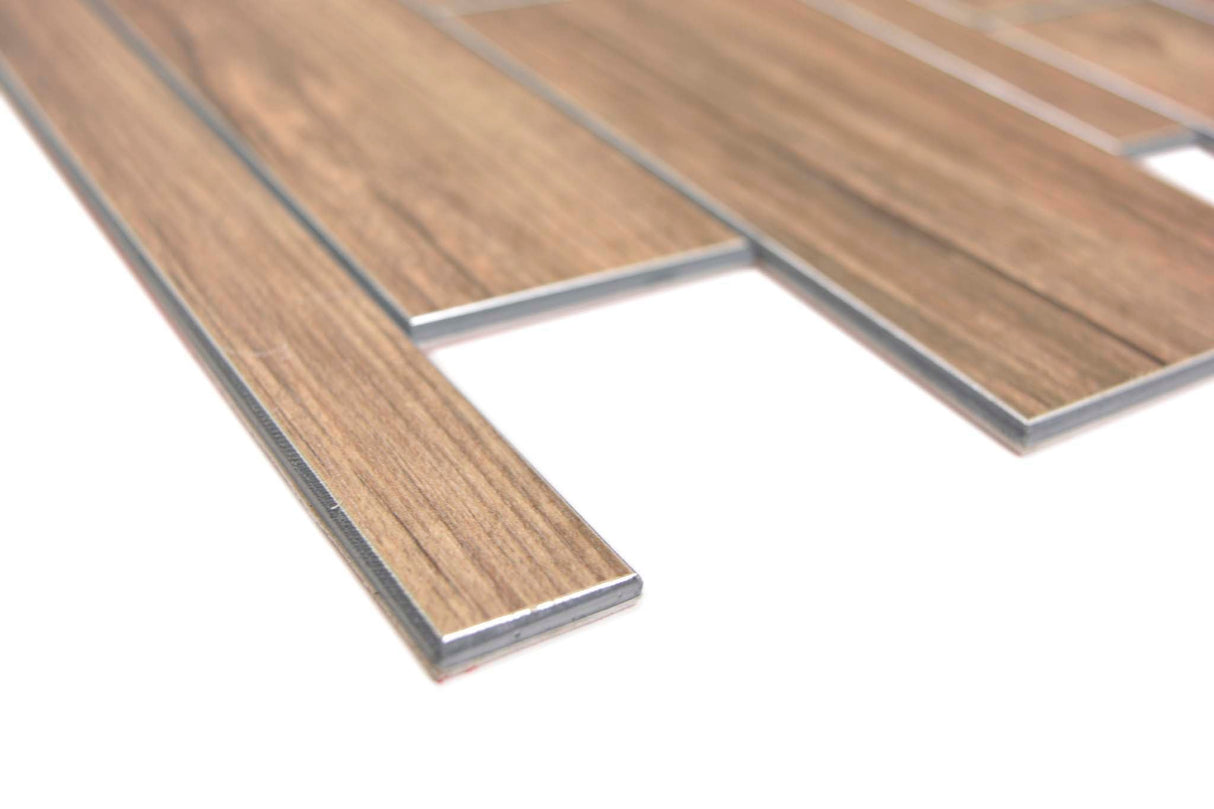 Självhäftande mosaik Brun Nynäshamn - 009 | 0,09 m²/ark