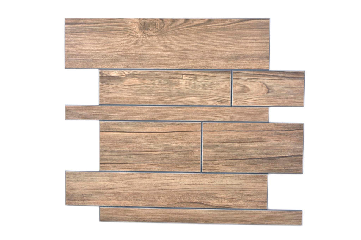 Självhäftande mosaik Brun Nynäshamn - 009 | 0,09 m²/ark