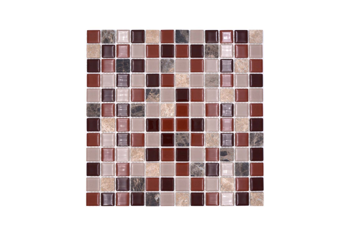 Självhäftande mosaik Beige Sundsvall - 011 | 0,09 m²/ark