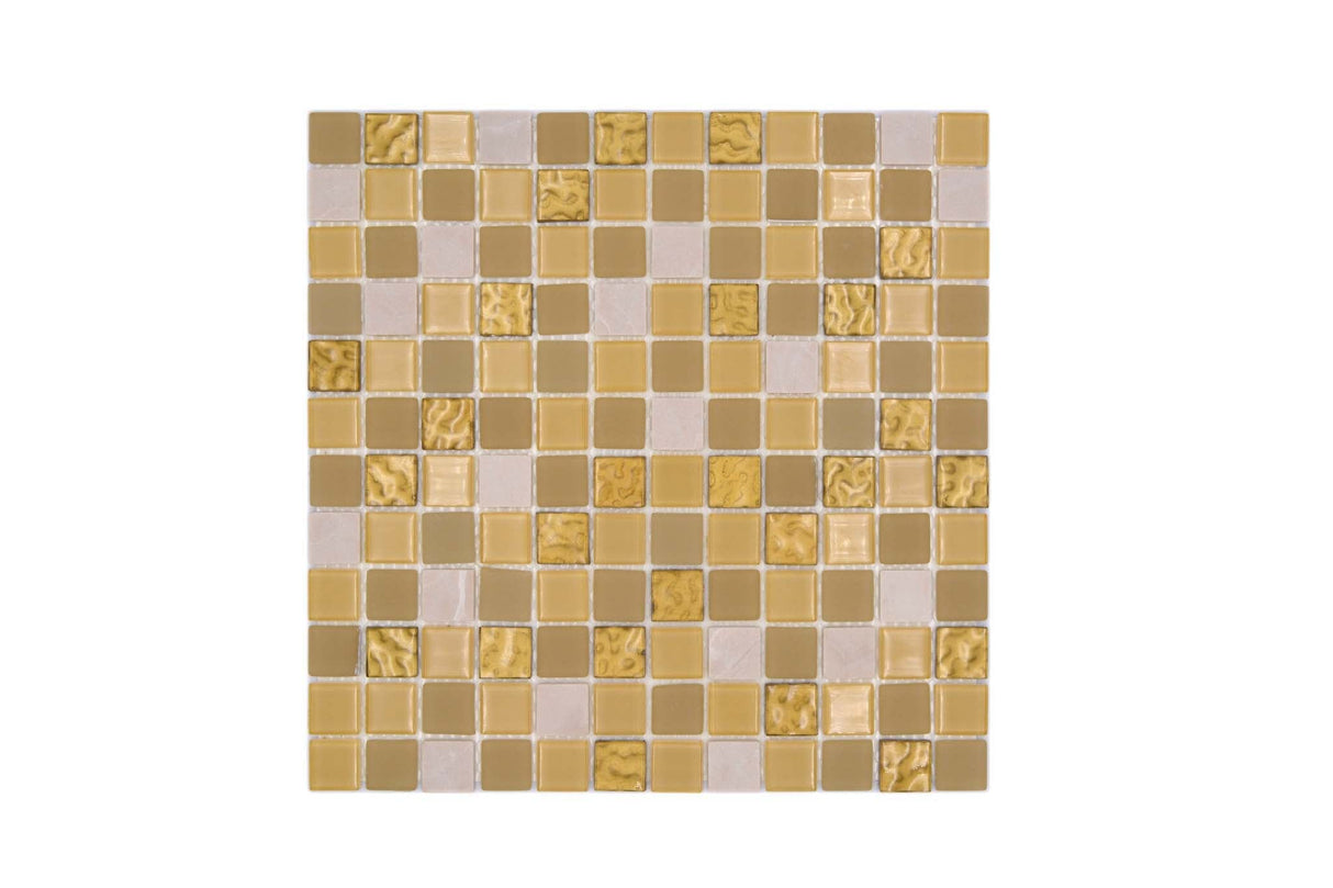 Självhäftande mosaik Vit Sundsvall - 012 | 0,09 m²/ark