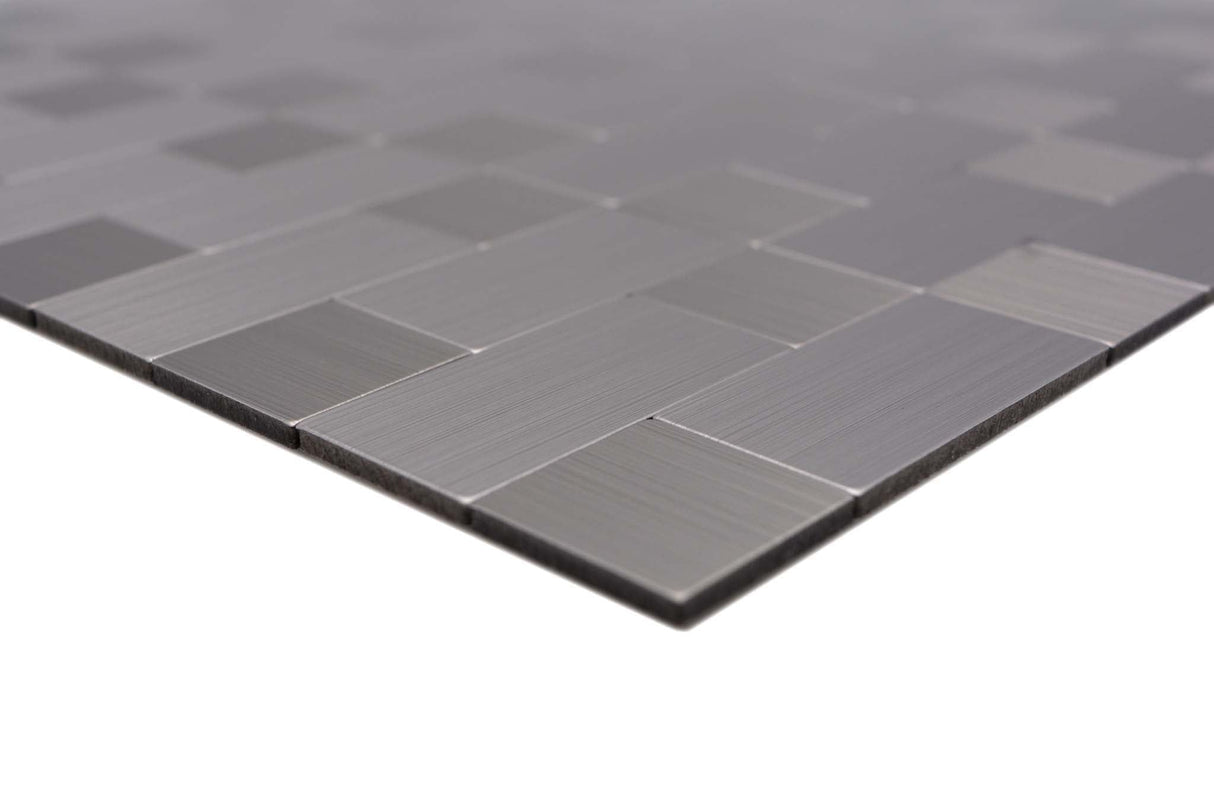 Självhäftande mosaik Silver Nynäshamn - 015 | 0,093 m²/ark