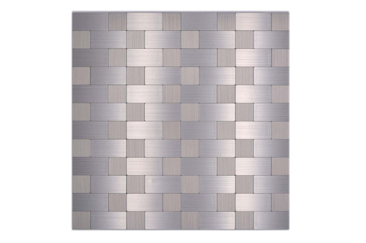 Självhäftande mosaik Silver Nynäshamn - 015 | 0,093 m²/ark