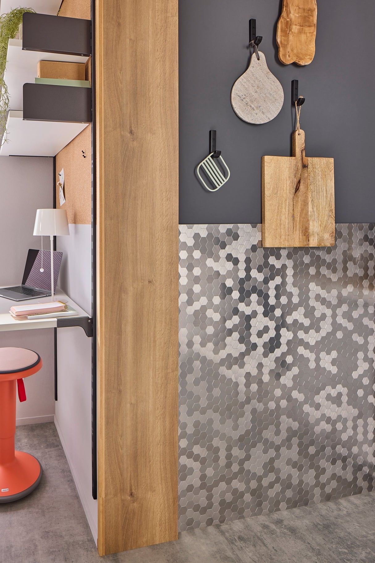 Självhäftande mosaik Silver Nynäshamn - 017 | 0,081 m²/ark