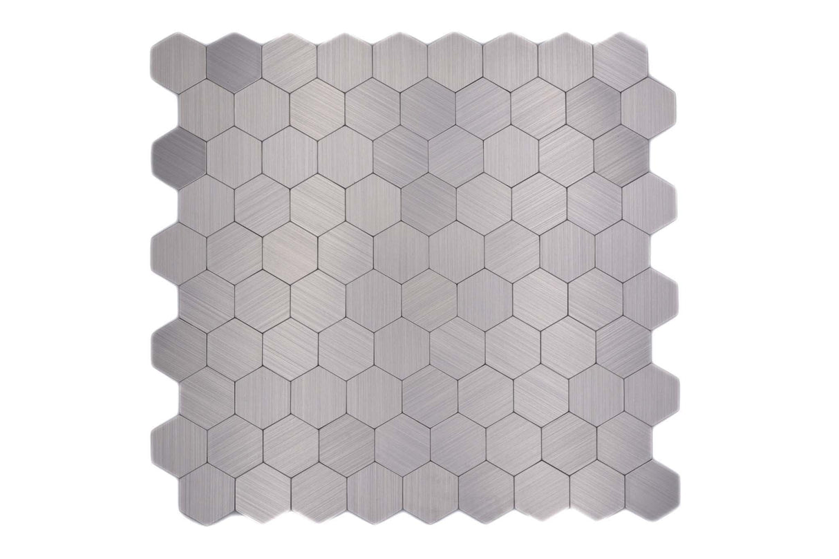 Självhäftande mosaik Silver Nynäshamn - 017 | 0,081 m²/ark