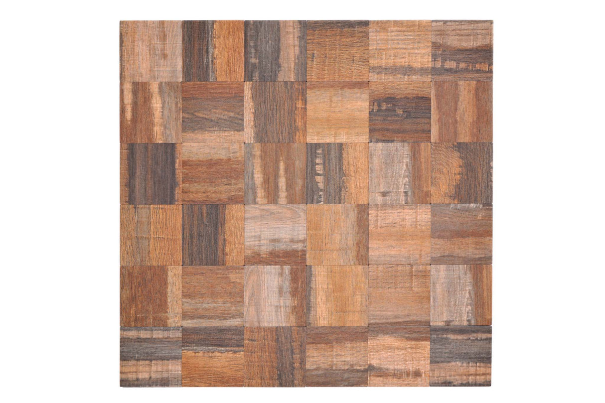 Självhäftande mosaik Brun Nynäshamn - 022 | 0,093 m²/ark