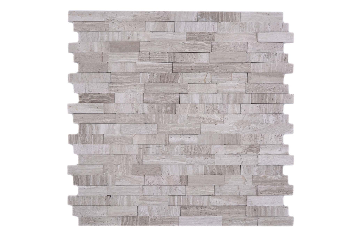 Självhäftande mosaik Grå Nynäshamn - 026 | 0,093 m²/ark