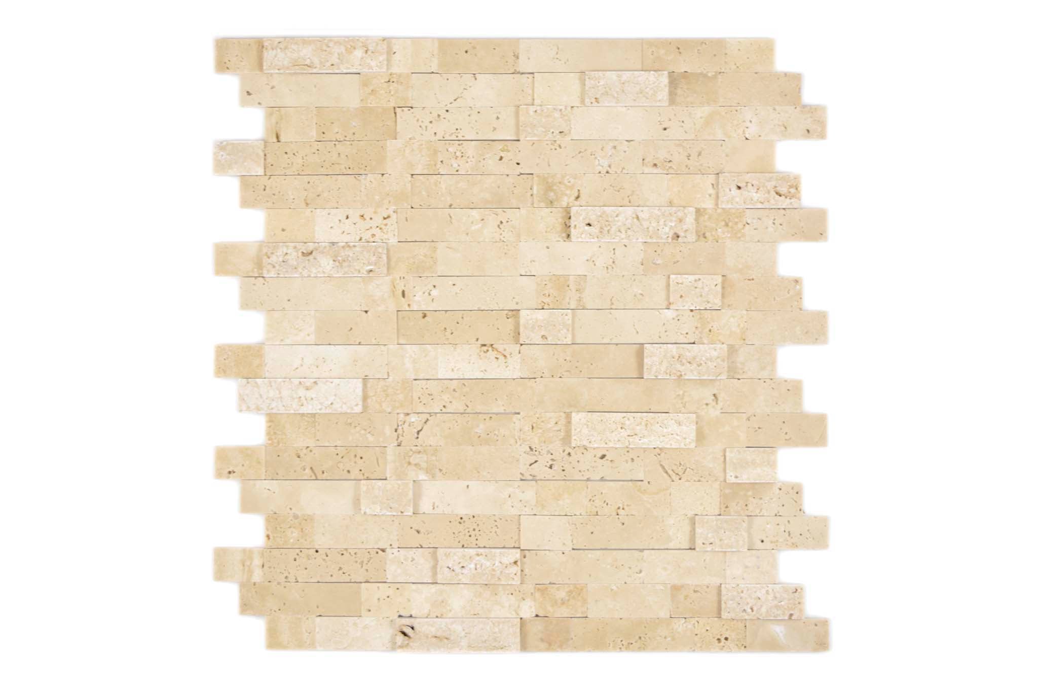 Självhäftande mosaik Beige Fredrikstad - 004 | 0,083 m²/ark