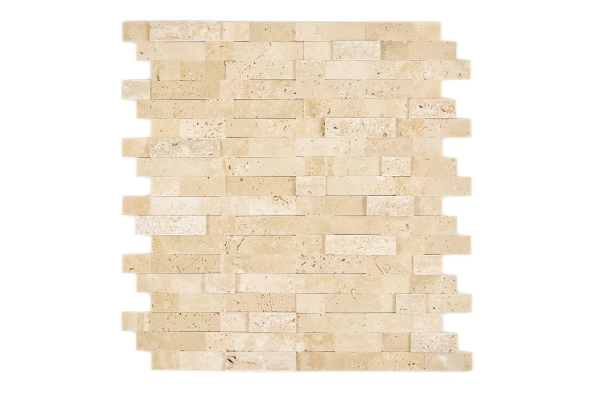 Självhäftande mosaik Beige Fredrikstad - 004 | 0,083 m²/ark