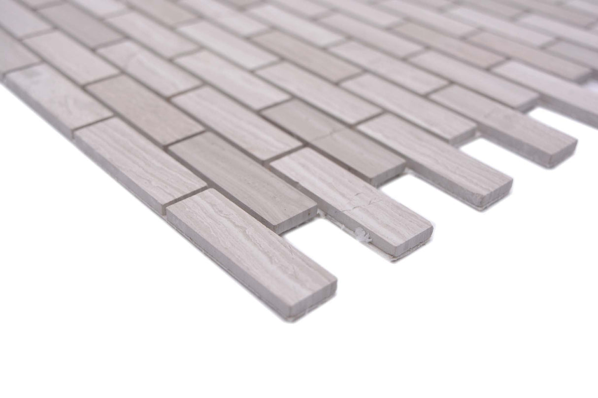 Självhäftande mosaik Grå Fredrikstad - 006 | 0,092 m²/ark