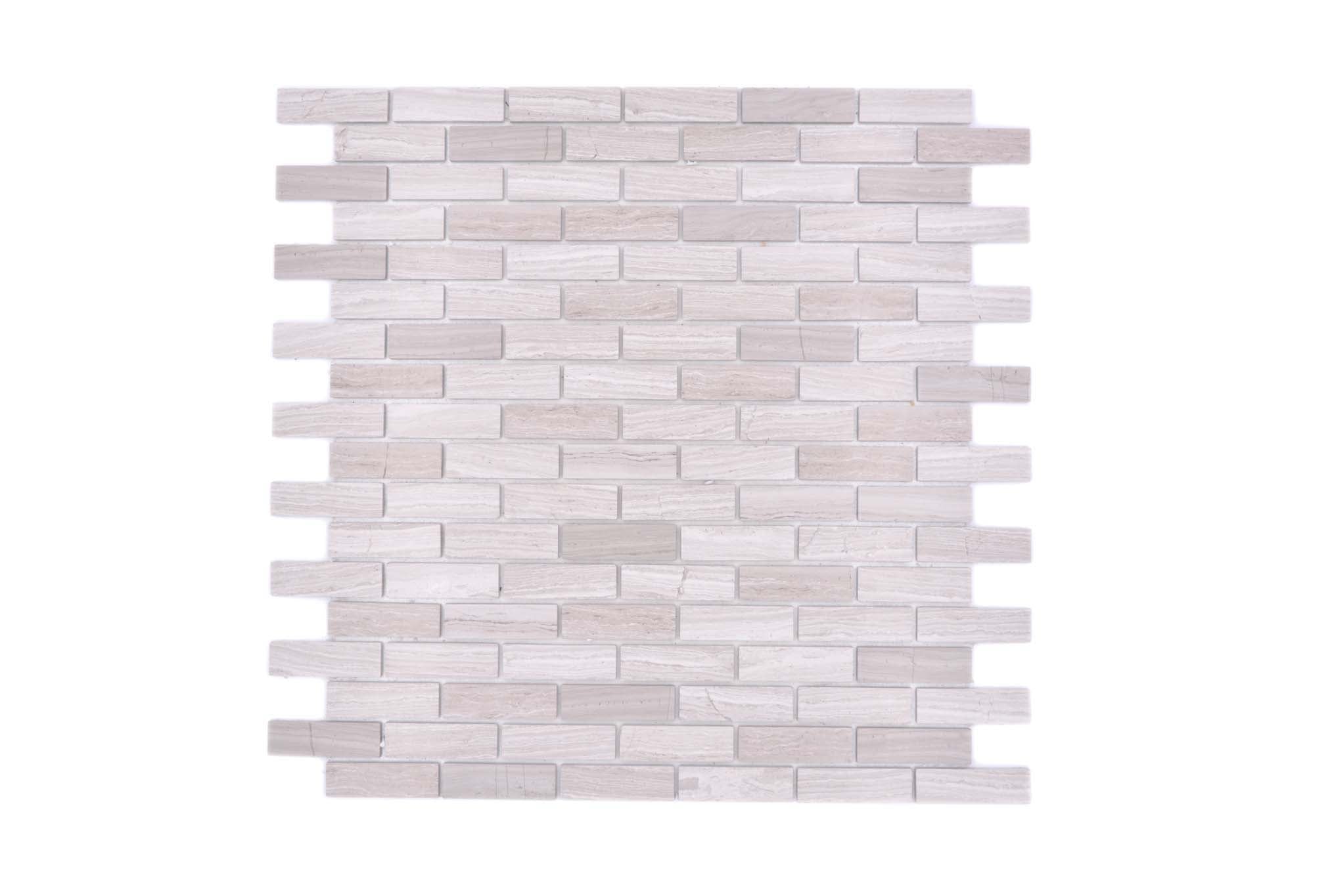 Självhäftande mosaik Grå Fredrikstad - 006 | 0,092 m²/ark